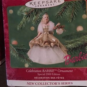 Xmas ornaments Barbie and Star trec